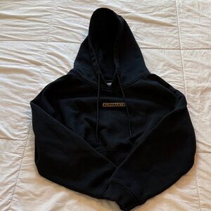 Alphalete Women’s Black Crop Hoodie